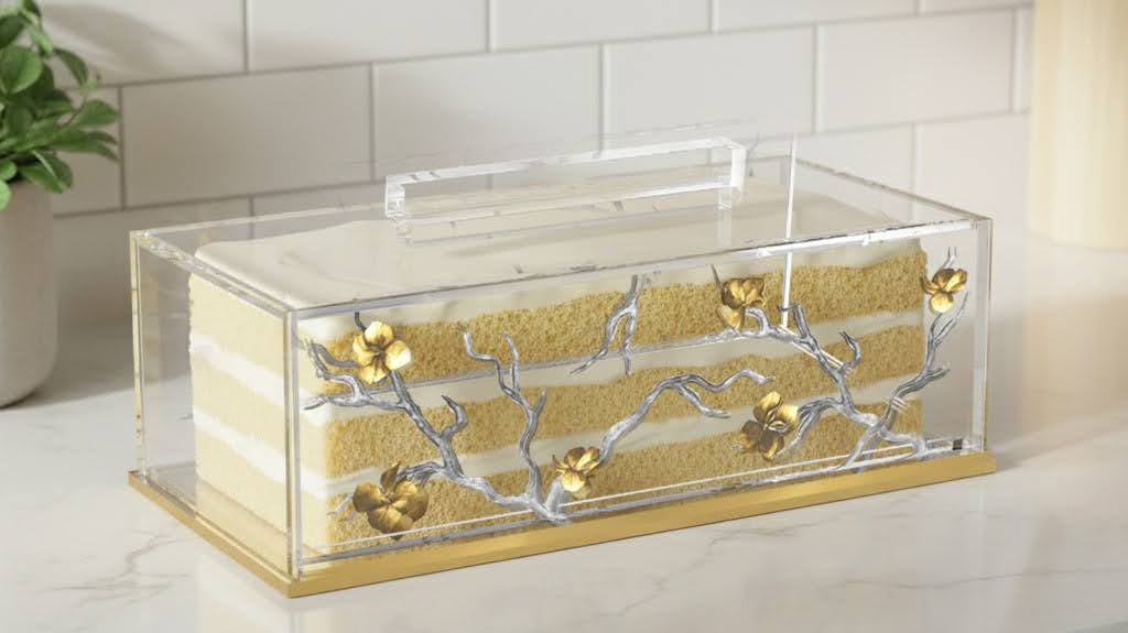 Lucite Cake Holders: Log, Bundt and Dome Styles Explained