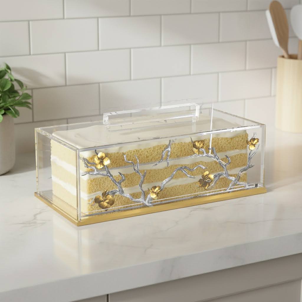 Lucite Cake Holders: Log, Bundt and Dome Styles Explained