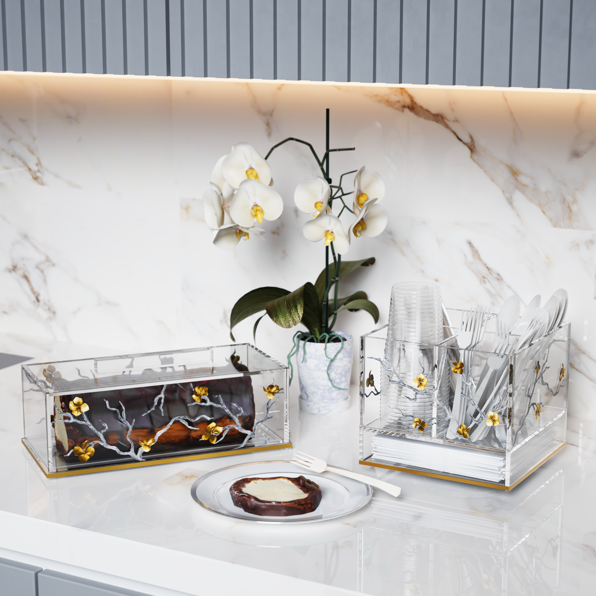Lucite Cutlery Holders: Swivel vs Fixed, and How to Set a Cutlery Station