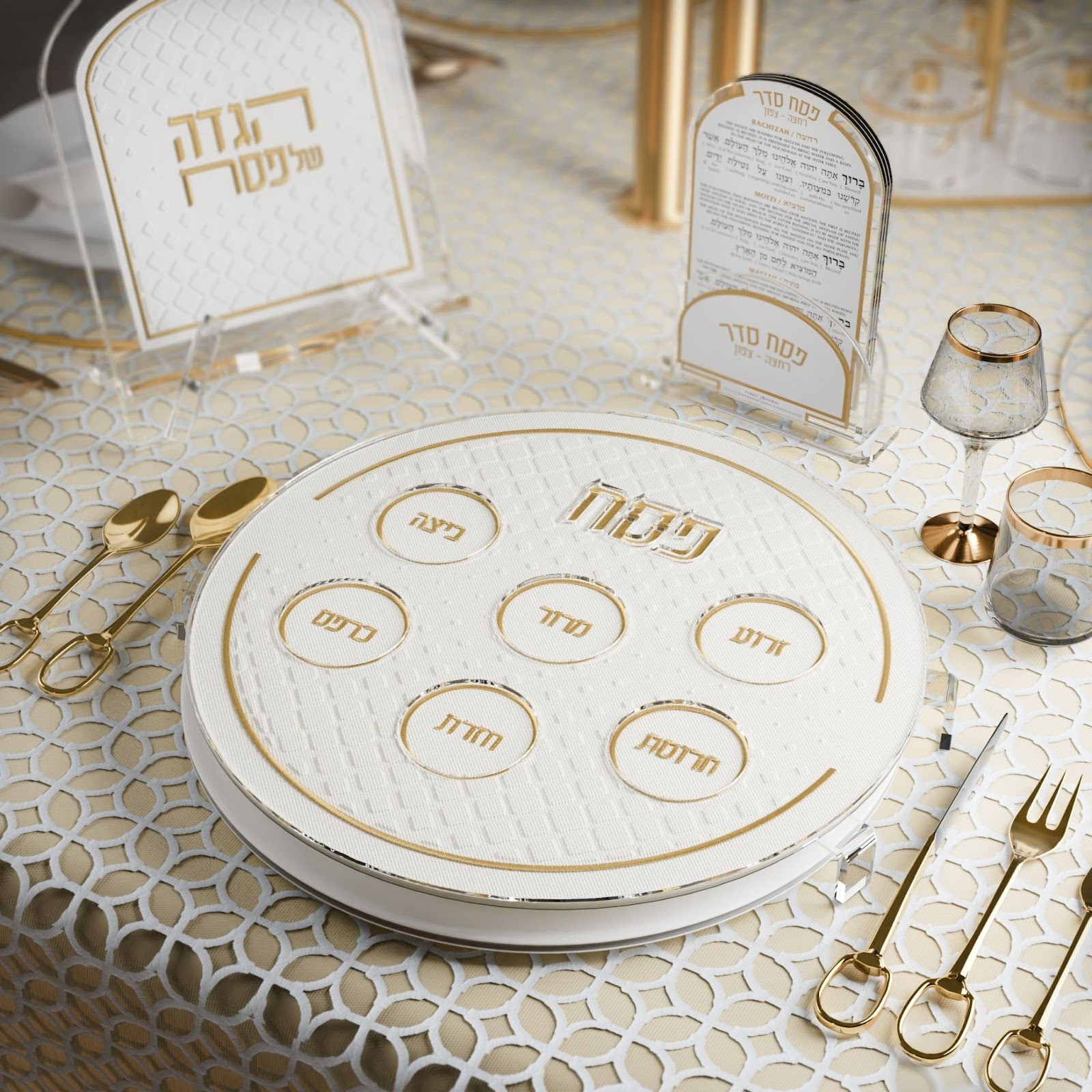 How to Set a Pesach Seder Table